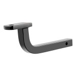 CURT Class 1 Ball Mount for Lightweight Towing Applications CURT class 1 ball mount with a high-gloss black finish for 1-1/4 inch hitches.