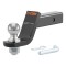 CURT Loaded Ball Mount with Factory-Torqued Trailer Ball CURT loaded ball mount with 2 inch trailer ball, black finish, and hitch pin