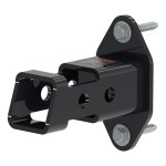 CURT Hitch Accessory Wall Mount for Secure Garage Storage CURT wall mount organizing hitch accessories in a garage