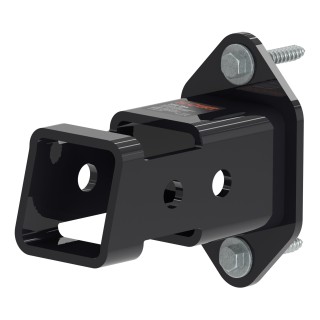CURT hitch accessory wall mount for secure storage of towing tools