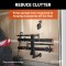 CURT hitch accessory wall mount for secure storage of towing tools