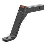 CURT Class 3 Ball Mount with 2" Receiver and Durable Finish CURT Class 3 ball mount for 2 inch hitch, durable black finish, towing