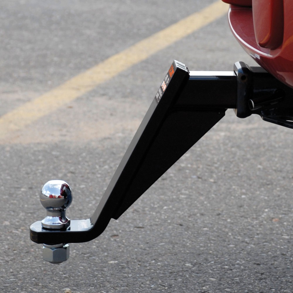 CURT Class 3 Ball Mount with 2" Receiver and Durable Finish CURT Class 3 ball mount for 2 inch hitch, durable black finish, towing