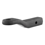 CURT Forged Ball Mount for 2 Inch Hitch Receiver and Heavy Towing CURT forged ball mount with durable black carbide finish for heavy-duty towing, fits 2 inch hitch receiver.