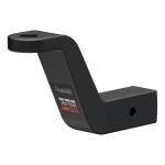 CURT Commercial-Duty Forged Ball Mount for Heavy-Duty Towing CURT forged ball mount capable of towing up to 20,000 lbs with durable carbide finish