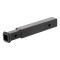 CURT Hitch Adapter - Converts 2" to 1-1/4" Receiver - 9.5" Extension CURT hitch adapter extends 9-1/2", 2" to 1-1/4" conversion, black powder coat.