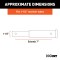 CURT Hitch Extender for 1-1/4 Inch Receiver - 7 Inch Extension CURT hitch extender providing 7 inch extension for 1-1/4 inch receiver tube
