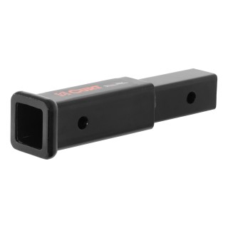 CURT Hitch Extender for 2 Inch Receiver with 8 Inch Extension CURT hitch extender providing 8 inches of clearance for 2 inch receiver towing