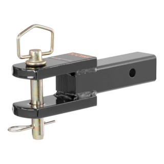 CURT Specialty Clevis Pin Ball Mount for 2 Inch Hitch Receiver CURT clevis pin ball mount for 2 inch receiver, versatile towing accessory
