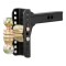 CURT Adjustable Channel-Style Dual Ball Mount for Trailers CURT adjustable channel-style dual ball mount with two ball sizes for versatile trailer towing.