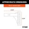 CURT Replacement Shank for Adjustable Channel Mount CURT replacement shank for adjustable channel mount fits 2 inch receiver
