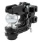 CURT Adjustable Channel Mount Replacement Ball and Pintle Head CURT replacement ball and pintle combination head with adjustable channel mount
