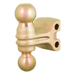 CURT Adjustable Mount Dual Trailer Hitch Ball Replacement Replacement dual hitch ball for CURT mounts with 2 and 2-5/16 inch coupler compatibility