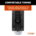 CURT Adjustable Trailer Hitch With Dual Ball for Versatile Towing CURT adjustable trailer hitch with dual ball mount for level towing