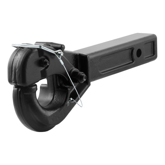 Heavy-Duty Pintle Hook for 2 Inch Receiver with 20,000 lbs GTW High capacity pintle hitch with 20,000 lbs weight limit and black powder coat finish