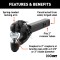 CURT combo ball and pintle hitch with black powder coat and chrome ball
