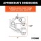 CURT Combination Pintle and Ball Hitch - Secure Towing Solution CURT combination ball and pintle hitch with gloss black powder coat finish for secure, heavy-duty towing.