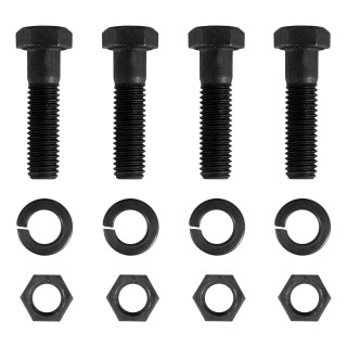 CURT Heavy-Duty Pintle Hitch with Black Carbide Powder Finish CURT pintle hitch with durable black carbide powder coat finish for secure towing.