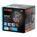 SecureLatch Auto-Locking Pintle Hook for 30,000 Lbs Trailer SecureLatch pintle hook with auto-locking mechanism rated for 30,000 lbs GTW.