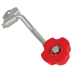 Genuine BULLDOG Top Wind Trailer Jack Crank Handle Red knob BULLDOG top wind trailer jack crank handle for 150, 160, 170 series jacks