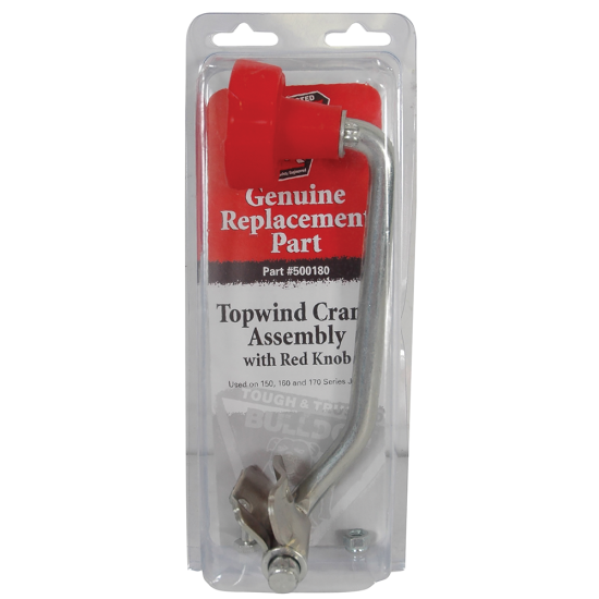 Genuine BULLDOG Top Wind Trailer Jack Crank Handle Red knob BULLDOG top wind trailer jack crank handle for 150, 160, 170 series jacks
