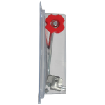 Genuine BULLDOG Top Wind Trailer Jack Crank Handle Red knob BULLDOG top wind trailer jack crank handle for 150, 160, 170 series jacks