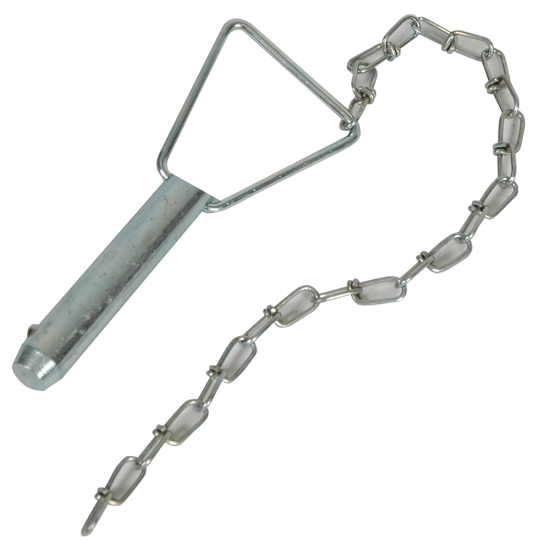 Genuine BULLDOG 5/8 Inch Pull Pin Kit for Trailer Jacks BULLDOG pull pin kit with chain and drive screw for series 170 trailer jacks.