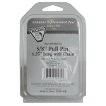 BULLDOG 5/8 Inch Pull Pin Kit for Series 190 Trailer Jacks BULLDOG pull pin kit with chain and cotter pin for trailer jacks