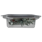 BULLDOG 5/8 Inch Pull Pin Kit for Series 190 Trailer Jacks BULLDOG pull pin kit with chain and cotter pin for trailer jacks