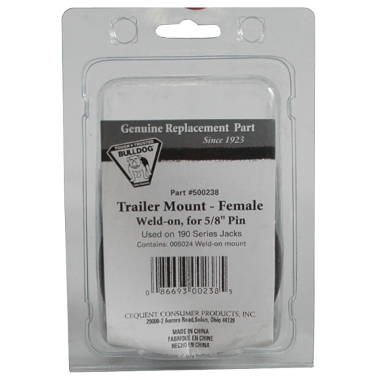 Genuine BULLDOG trailer jack weld-on female swivel mount BULLDOG trailer jack weld-on female swivel mount for 190 series