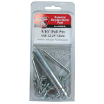 BULLDOG Pull Pin Kit for Series 150 & 170 Trailer Jacks Genuine BULLDOG pull pin kit with zinc finish for trailer jacks