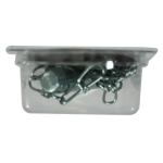 BULLDOG Pull Pin Kit for Series 150 & 170 Trailer Jacks Genuine BULLDOG pull pin kit with zinc finish for trailer jacks