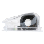 BULLDOG Trailer Jack Crank Knob for Top and Side Wind Series Teardrop shaped black plastic BULLDOG trailer jack crank knob with installation hardware