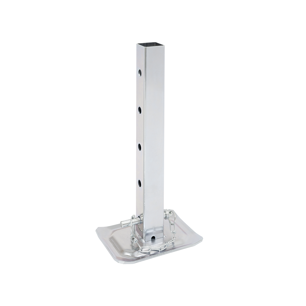 BULLDOG 8K Dropleg & Pin for Square Trailer Jacks BULLDOG 8K Dropleg & Pin designed for square trailer jacks