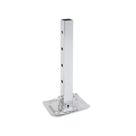BULLDOG 8K Dropleg & Pin designed for square trailer jacks