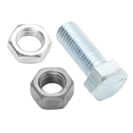 Replacement part gooseneck couplers bolt kit with jam nut, set screw and adjusting nut