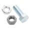 Gooseneck Couplers Bolt Kit with Jam Nut and Set Screw Replacement part gooseneck couplers bolt kit with jam nut, set screw and adjusting nut
