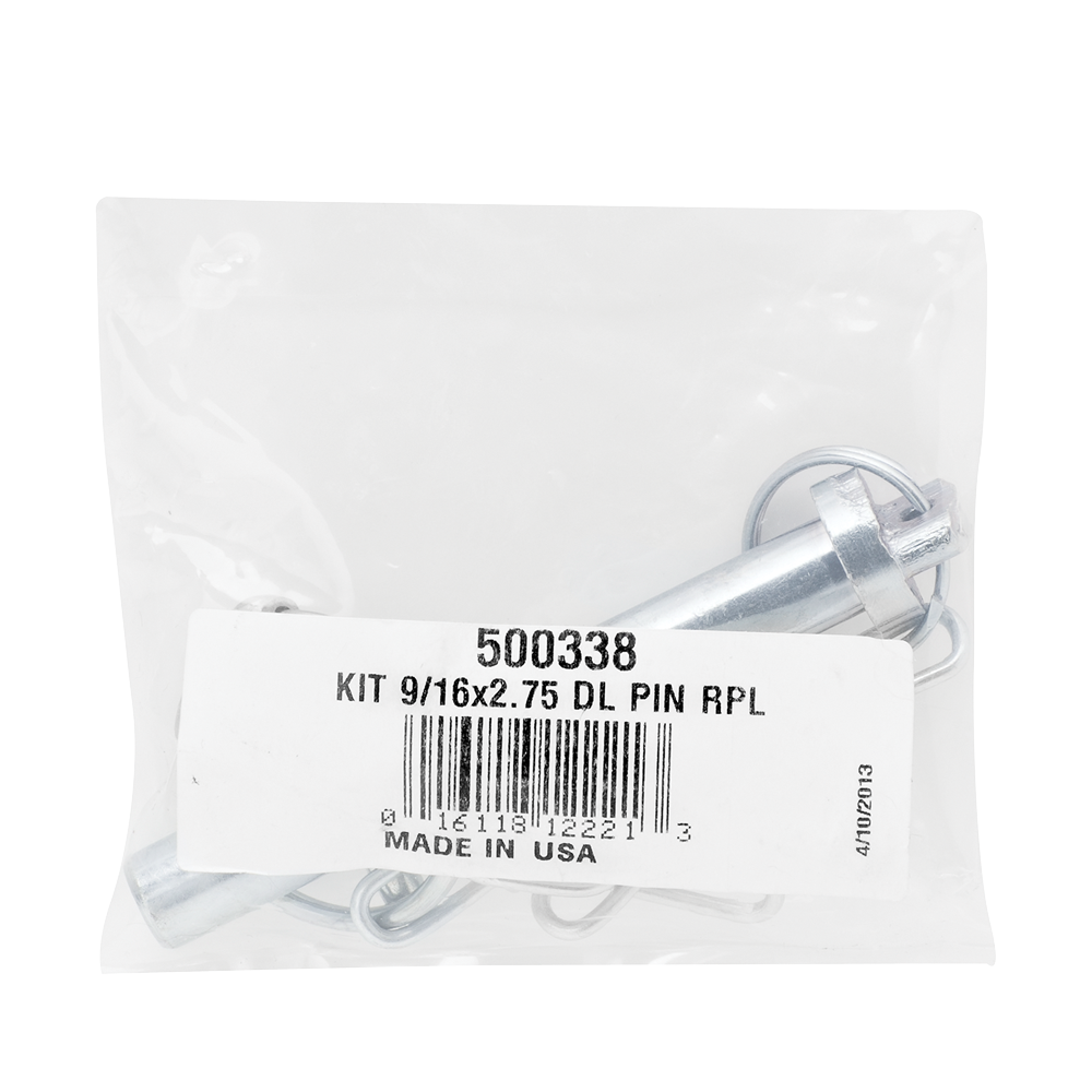 Bulldog Genuine 9/16 x 2.75 Pull Pin with Chain for Jacks Bulldog genuine pull pin with chain for drop leg jacks, 9/16 x 2.75 inches.