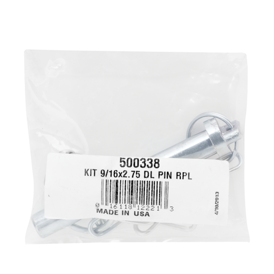 Bulldog Genuine 9/16 x 2.75 Pull Pin with Chain for Jacks Bulldog genuine pull pin with chain for drop leg jacks, 9/16 x 2.75 inches.