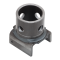 U-Bracket Pipe Mount for Trailer Swivel Jack with 5/8 inch Pin Hole U-bracket pipe mount for attaching swivel jack to trailer with male pipe and 5/8 inch pin hole