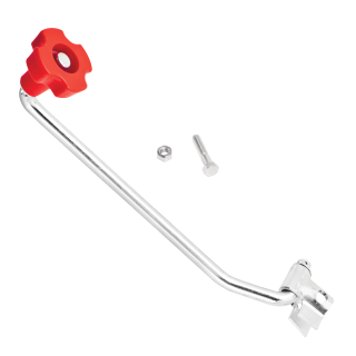 Replacement Crank Handle for Bulldog Jacks Models 180304 180354 Crank handle replacement for Bulldog 12,000-lb topwind jacks, models 180304 and 180354, with 12-inch radius