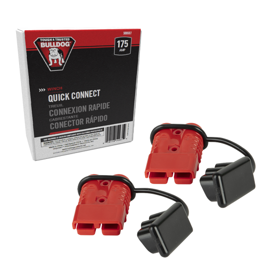 BULLDOG Electric Winch Accessory with 175 AMP Quick Connector for ATV or Utility winches