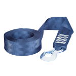 Fulton Trailer Winch Strap with Hook Blue 2 Inch x 20 Foot 501201