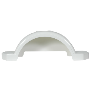 Fulton Trailer Fender for 13-Inch Wheels, Impact Resistant Fulton trailer fender made of HDPE for 13-inch wheels, featuring a scratch-proof design