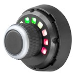 CURT Spectrum Trailer Brake Controller with Sleek Dash Interface CURT Spectrum trailer brake controller with rotary knob interface and tri-color LEDs for enhanced vehicle safety.