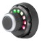 CURT Spectrum Trailer Brake Controller with Sleek Dash Interface CURT Spectrum trailer brake controller with rotary knob interface and tri-color LEDs for enhanced vehicle safety.