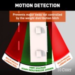 CURT's sway control system enhances towing safety with advanced technology and Bluetooth integration.