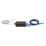 CURT Breakaway Kit for Trailer Safety and Reliable Activation CURT breakaway kit with high-temp mounting tab and nylon case for electric trailer brakes.