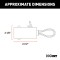 CURT Breakaway Kit Battery Charger for Trailer Safety CURT breakaway kit battery charger with color-coded wires, designed for 12-volt batteries