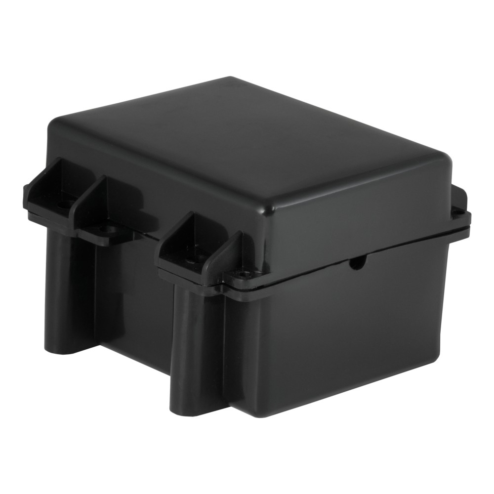 CURT Durable Breakaway Battery Case for Trailer Brakes CURT breakaway battery case with watertight lid for trailer brakes